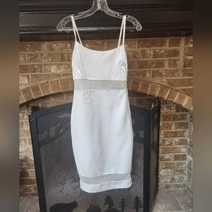 TOPSHOP White Bodycon Dress